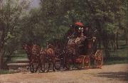 Thomas Eakins Wagon oil on canvas